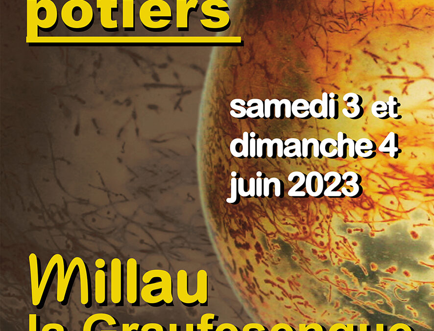 Affiche du 34ème marché des potiers de Millau 2023