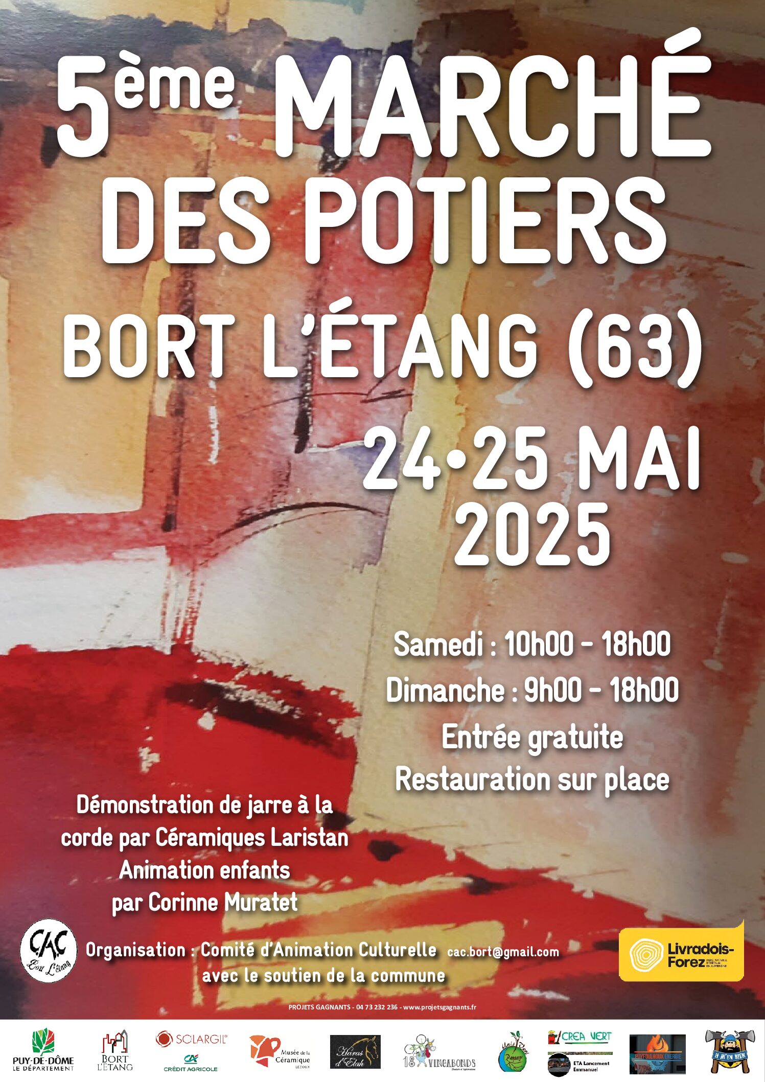 AFFICHE A3-5EME MARCHE DES POTIERS-2025-BAT JEMA 2025